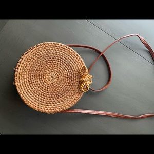 Straw purse